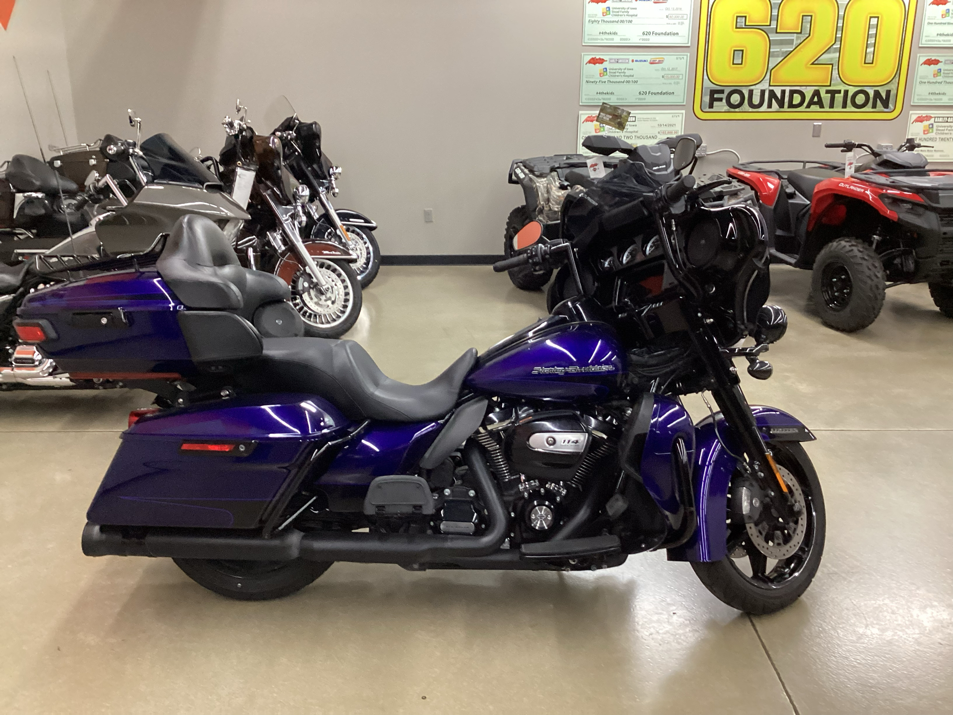 Used 2020 Harley-Davidson Ultra Limited Zephyr Blue Black Sunglo