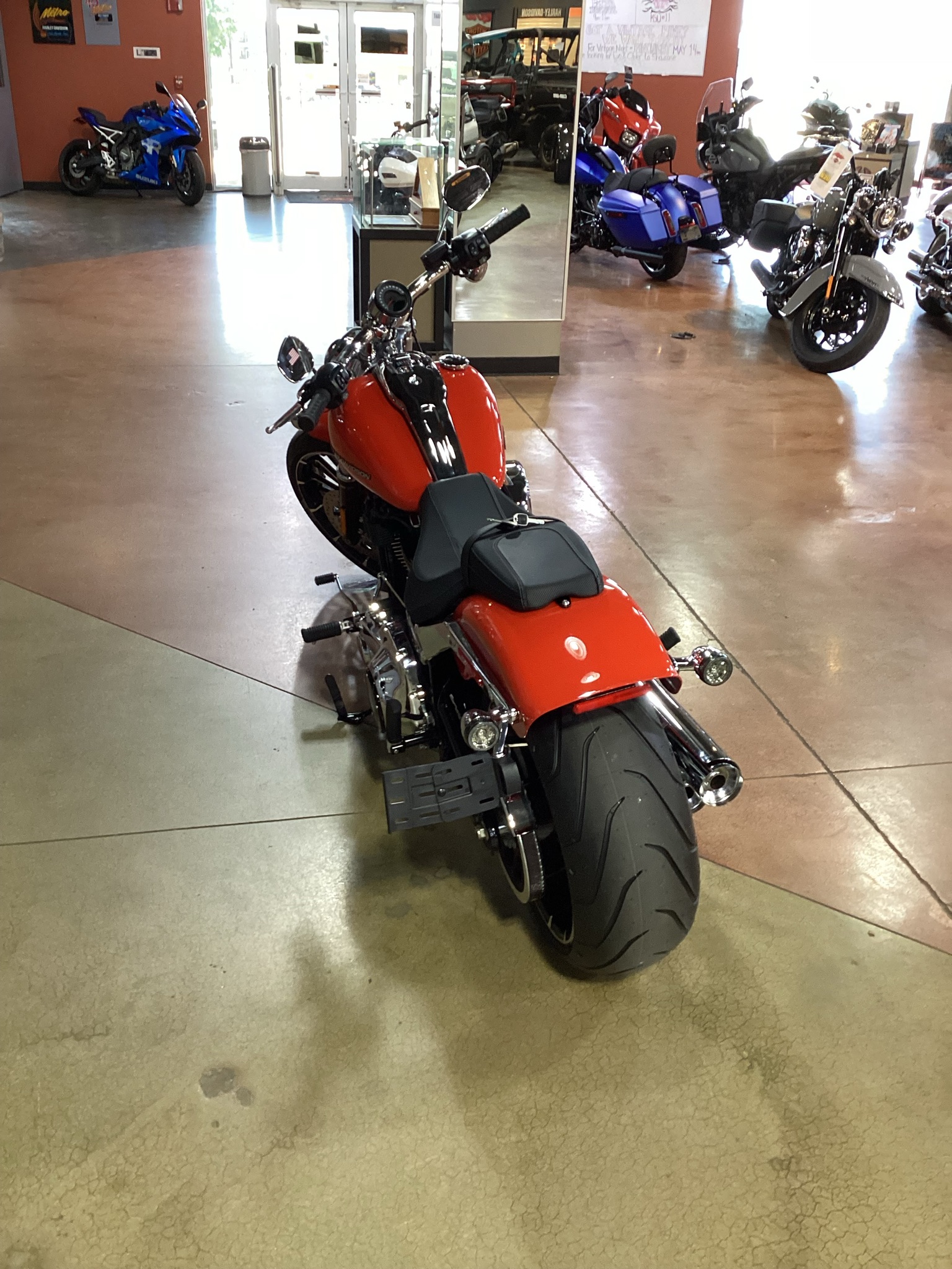 New 2026 Harley-Davidson Breakout® Blood Orange | Motorcycles in