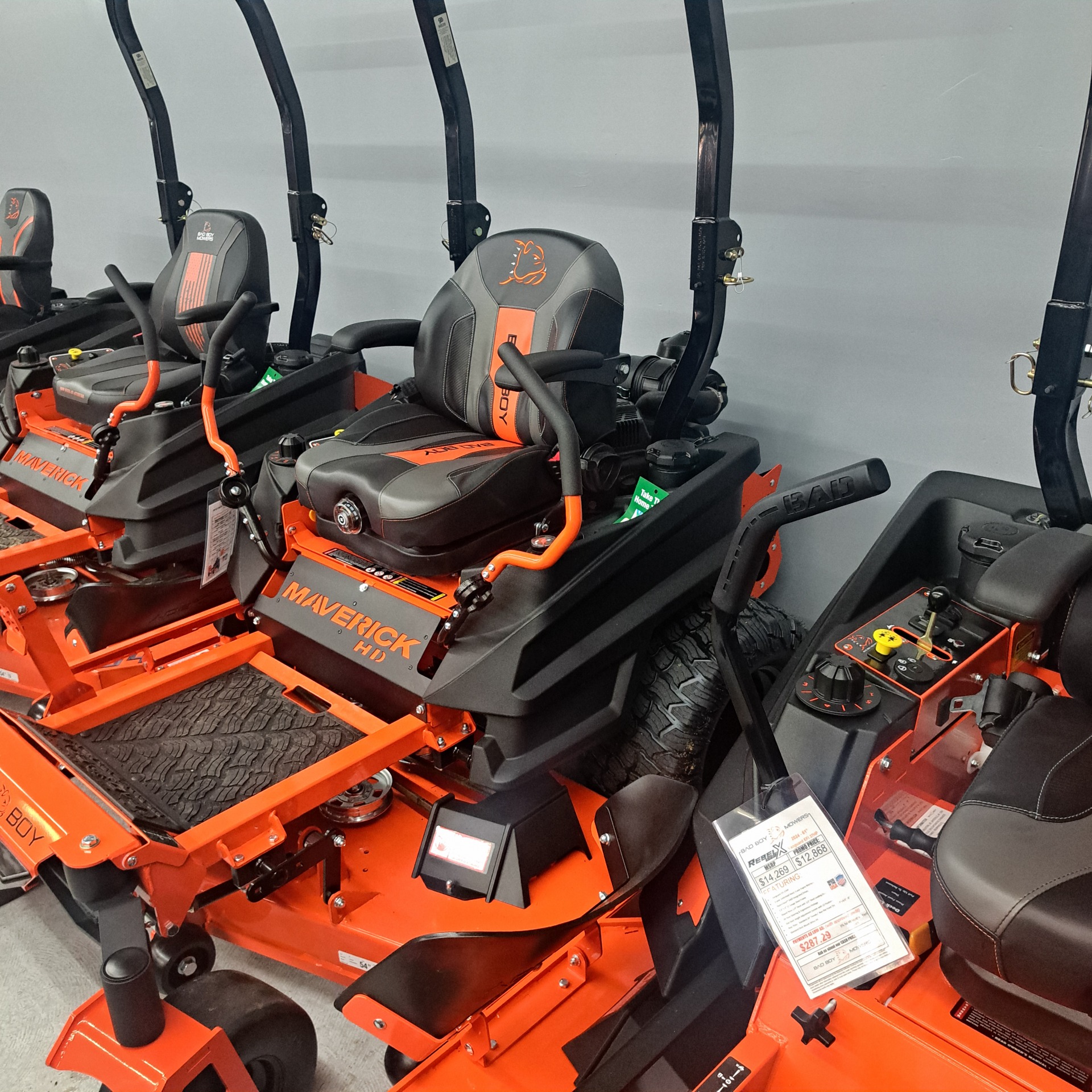 2024 Bad Boy Mowers Maverick HD 54 in. Vanguard EFI 28 hp in Gaylord, Michigan - Photo 3