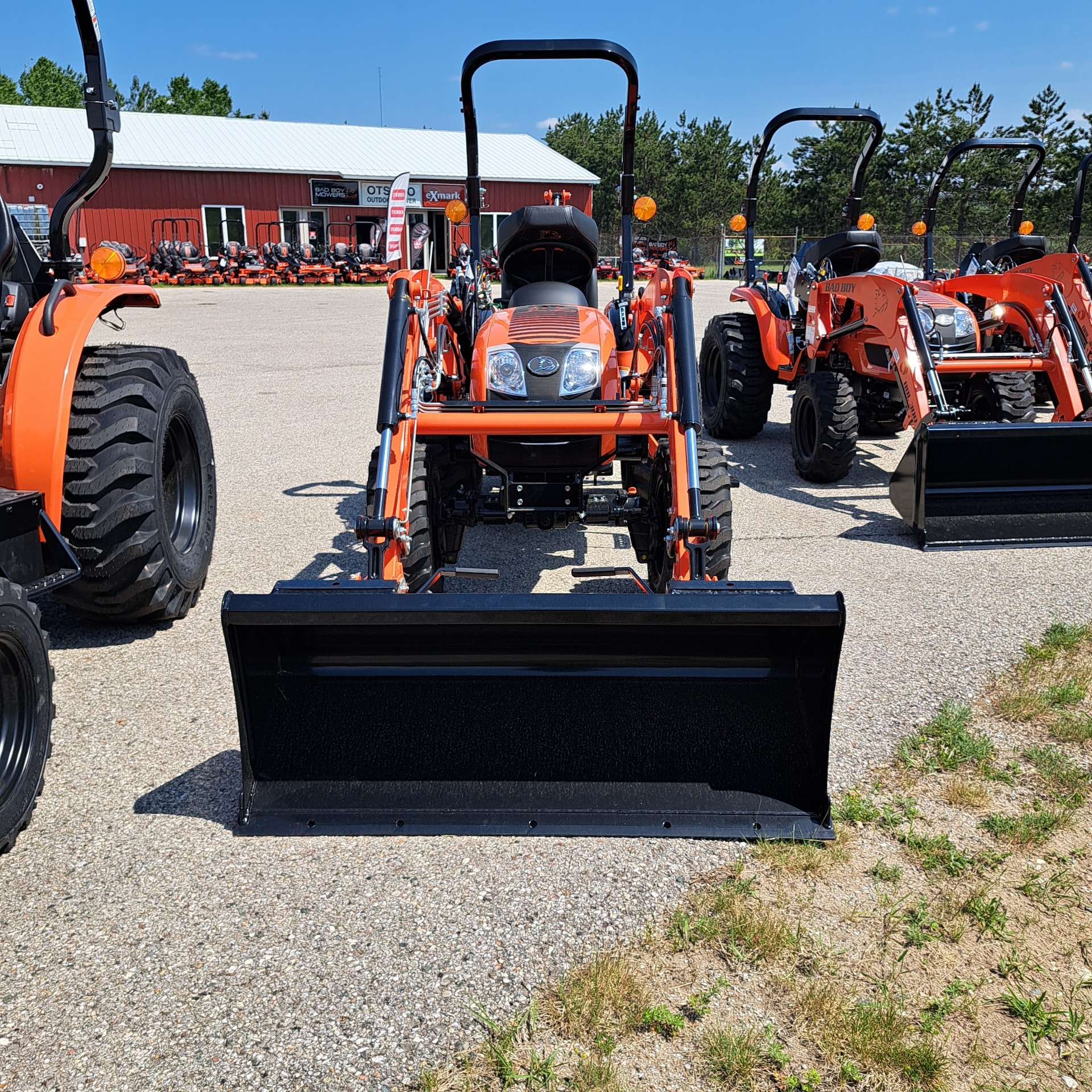 2025 Bad Boy Mowers 3026 with Loader & Backhoe in Gaylord, Michigan - Photo 1
