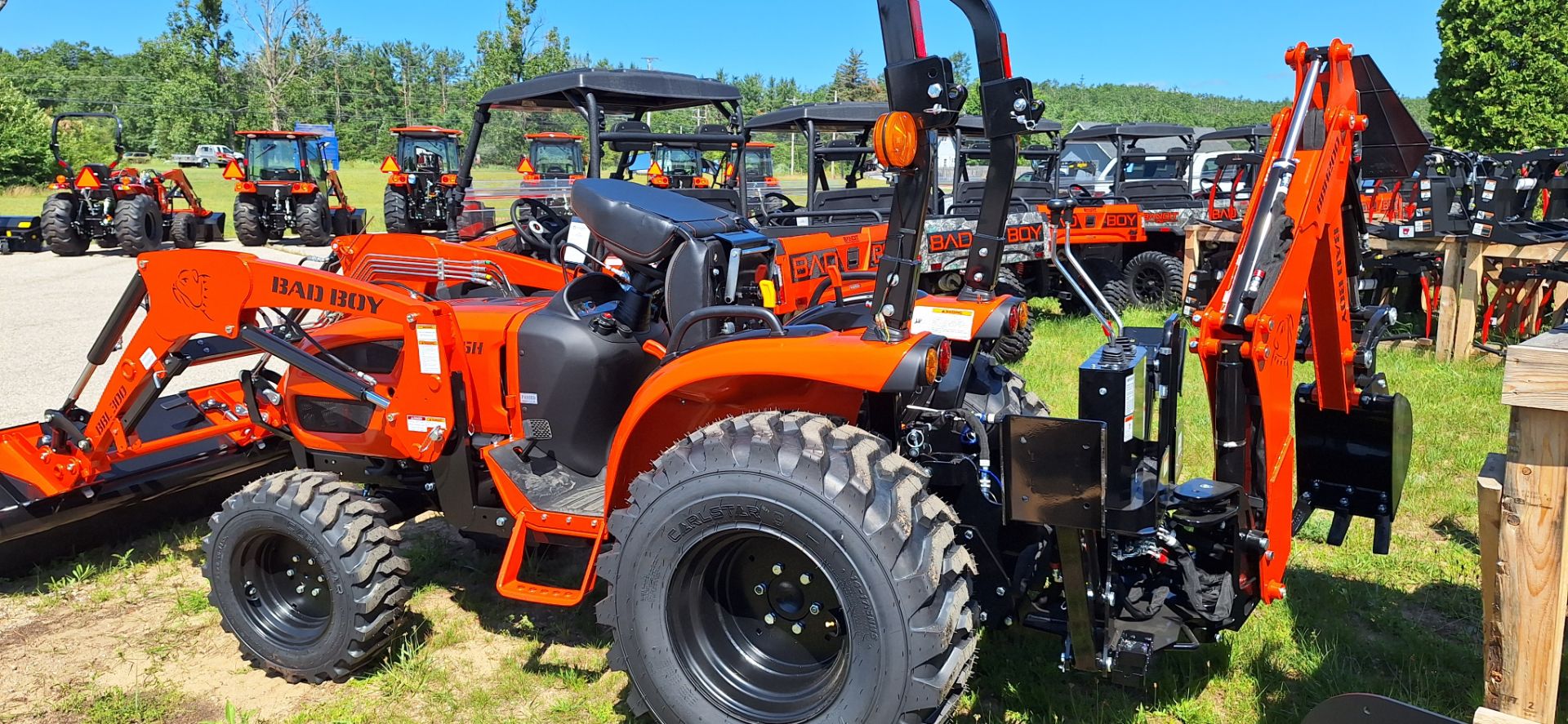 2025 Bad Boy Mowers 3026 with Loader & Backhoe in Gaylord, Michigan - Photo 1
