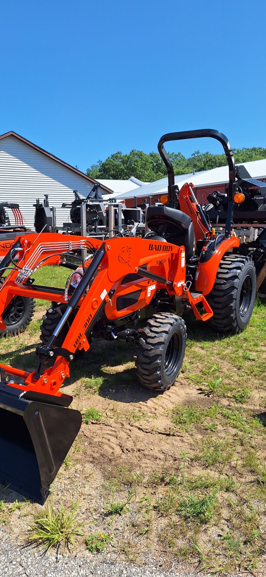 2025 Bad Boy Mowers 3026 with Loader & Backhoe in Gaylord, Michigan - Photo 3
