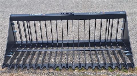 Glacier Attachments 60" Storm Rock Bucket in Gaylord, Michigan - Photo 1