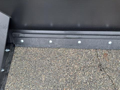 Glacier Attachments Snow Pusher 6' w/Pull Bar (Skid Steer) Rubber Edge in Gaylord, Michigan - Photo 1