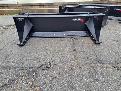 Glacier Attachments Snow Pusher 6' w/Pull Bar (Skid Steer) Rubber Edge in Gaylord, Michigan - Photo 2