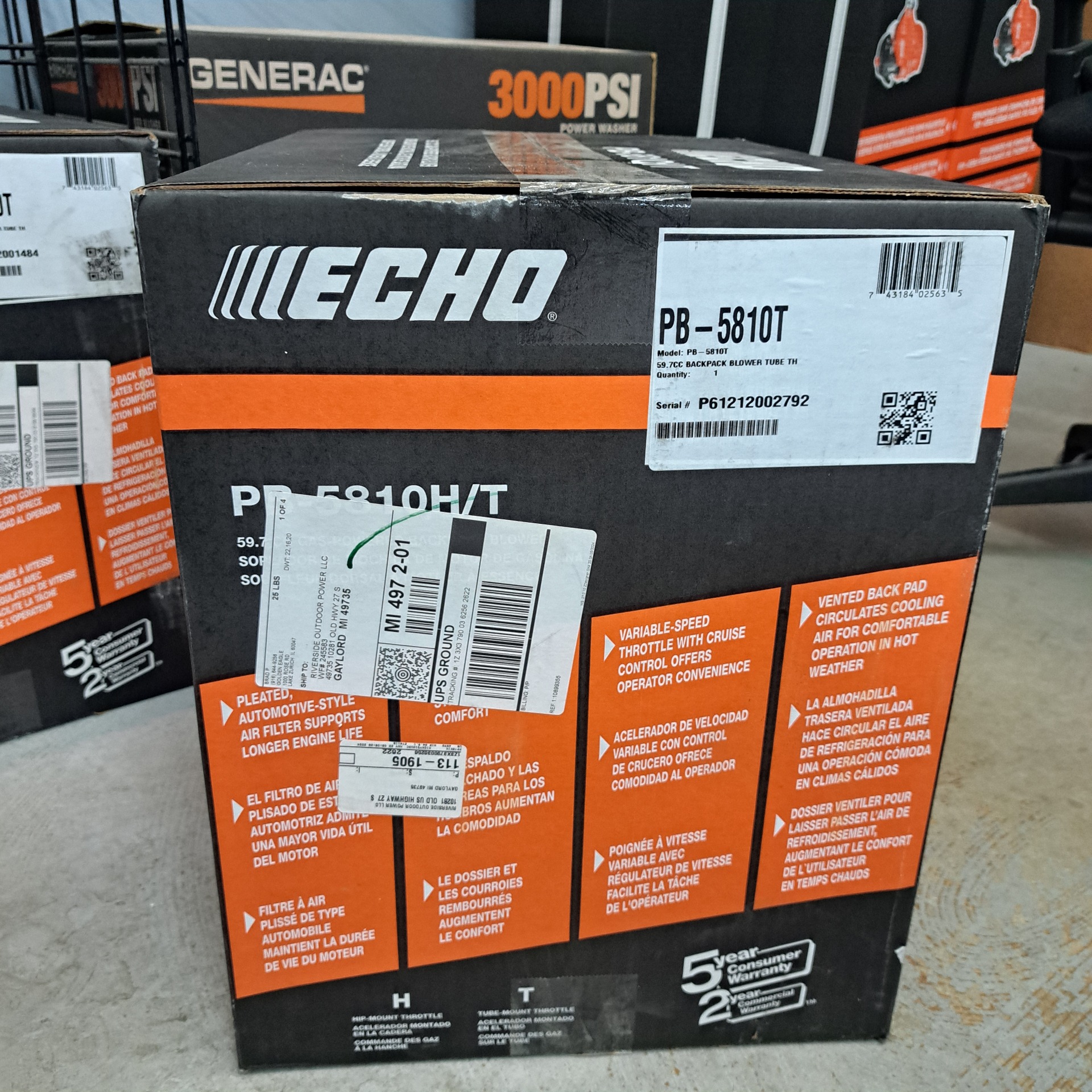 Echo PB-5810T in Gaylord, Michigan - Photo 1