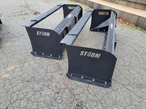 Glacier Attachments Snow Pusher 7' w/Pull Bar (Skid Steer) Rubber Edge in Gaylord, Michigan - Photo 2