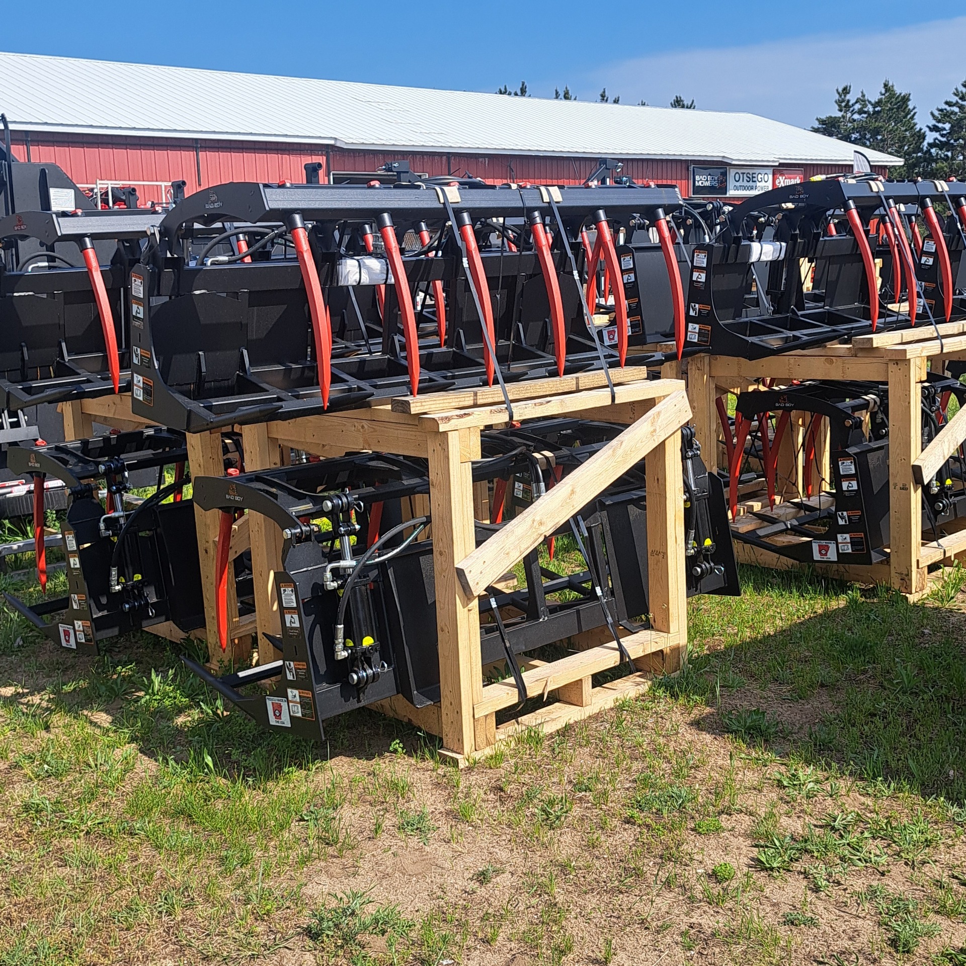 2025 Bad Boy Mowers Large Grapples in Gaylord, Michigan - Photo 1