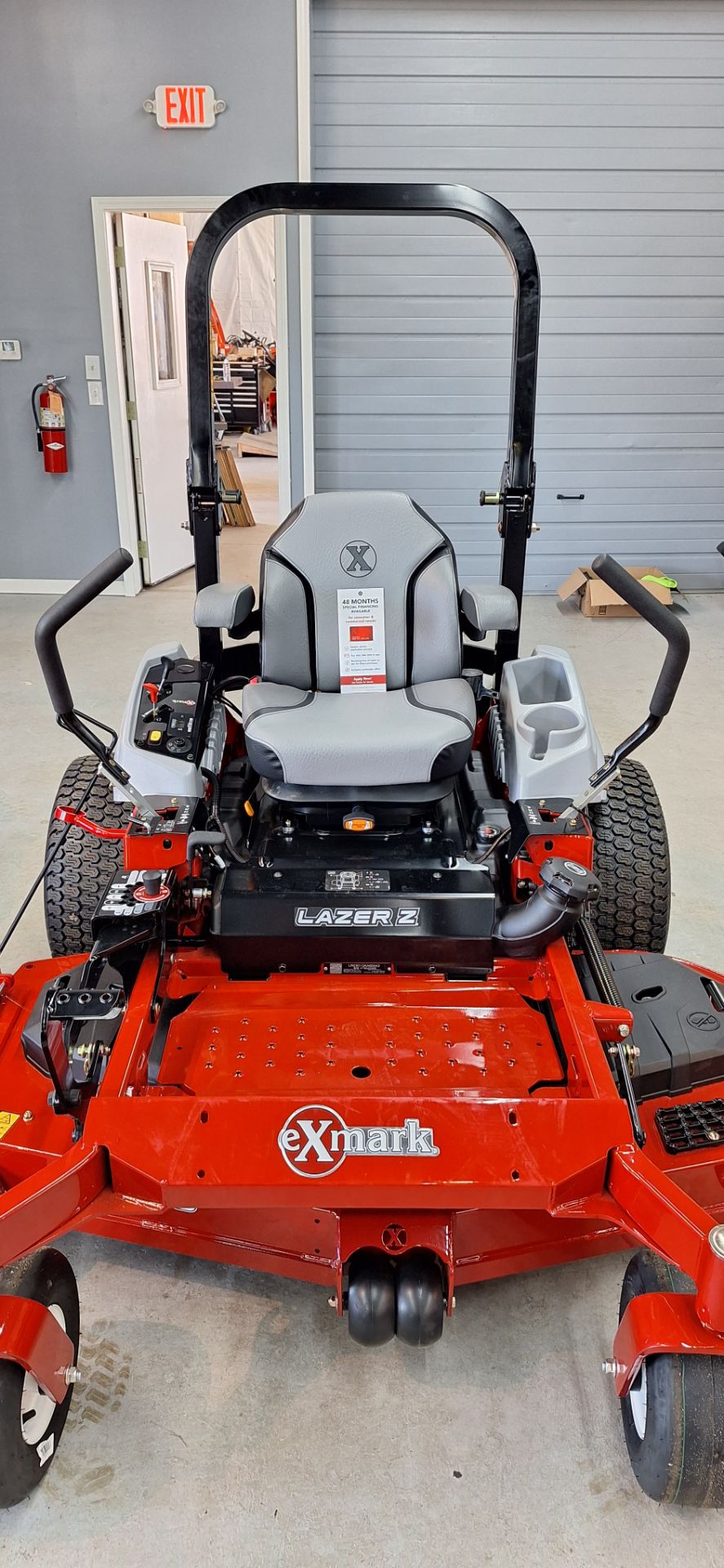 2025 Exmark Lazer Z E-Series 60 in. Kawasaki FX801V 25.5 hp with Suspension Seat and Wide Pneumatic in Gaylord, Michigan - Photo 1