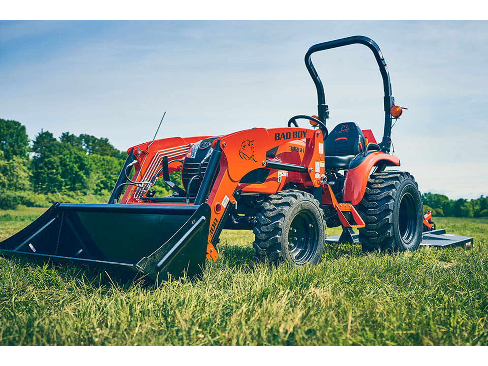 2024 Bad Boy Mowers 3026 with Loader & Backhoe in Gaylord, Michigan - Photo 8