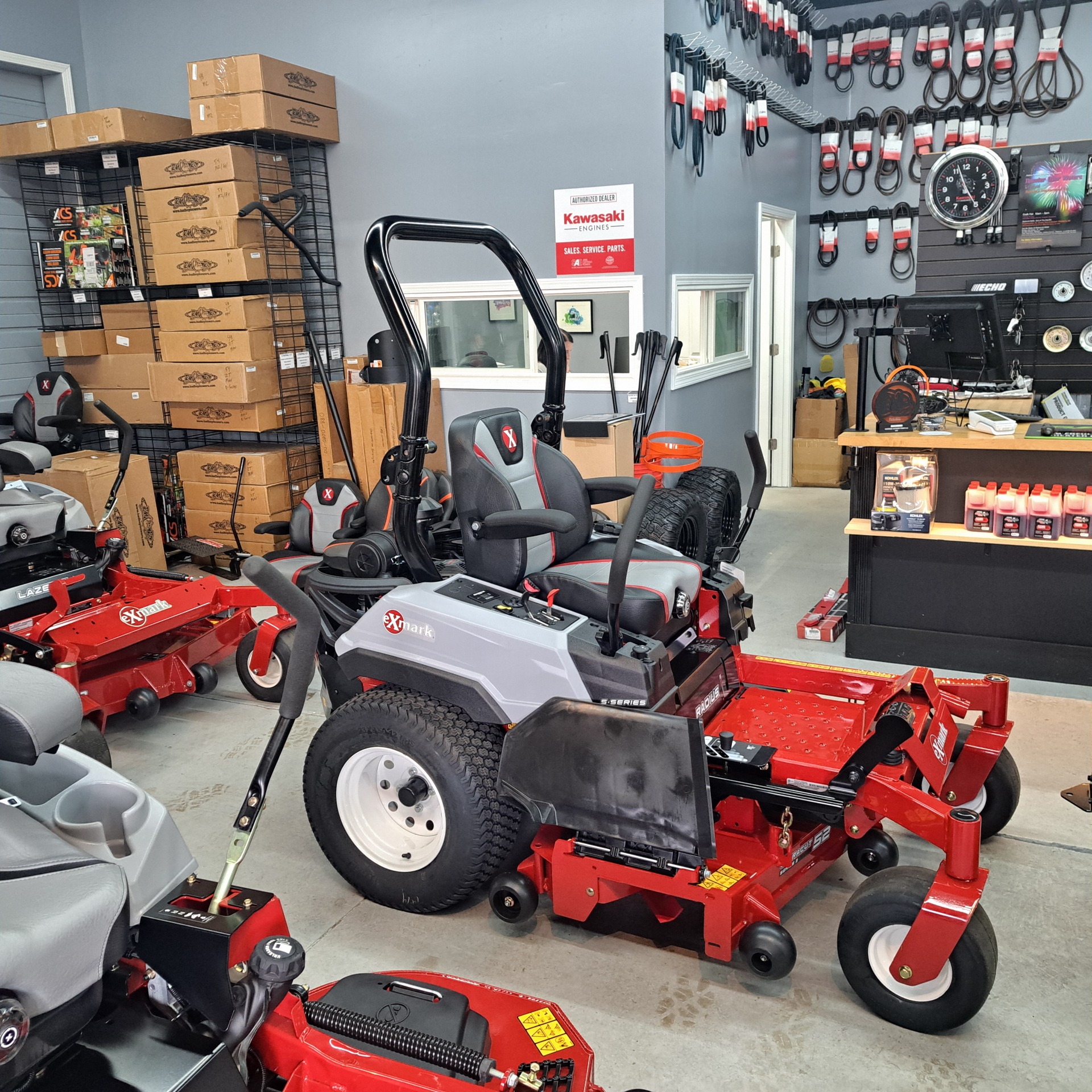 2024 Exmark Radius S-Series 52 in. Kawasaki FX691V 22 hp in Gaylord, Michigan - Photo 3