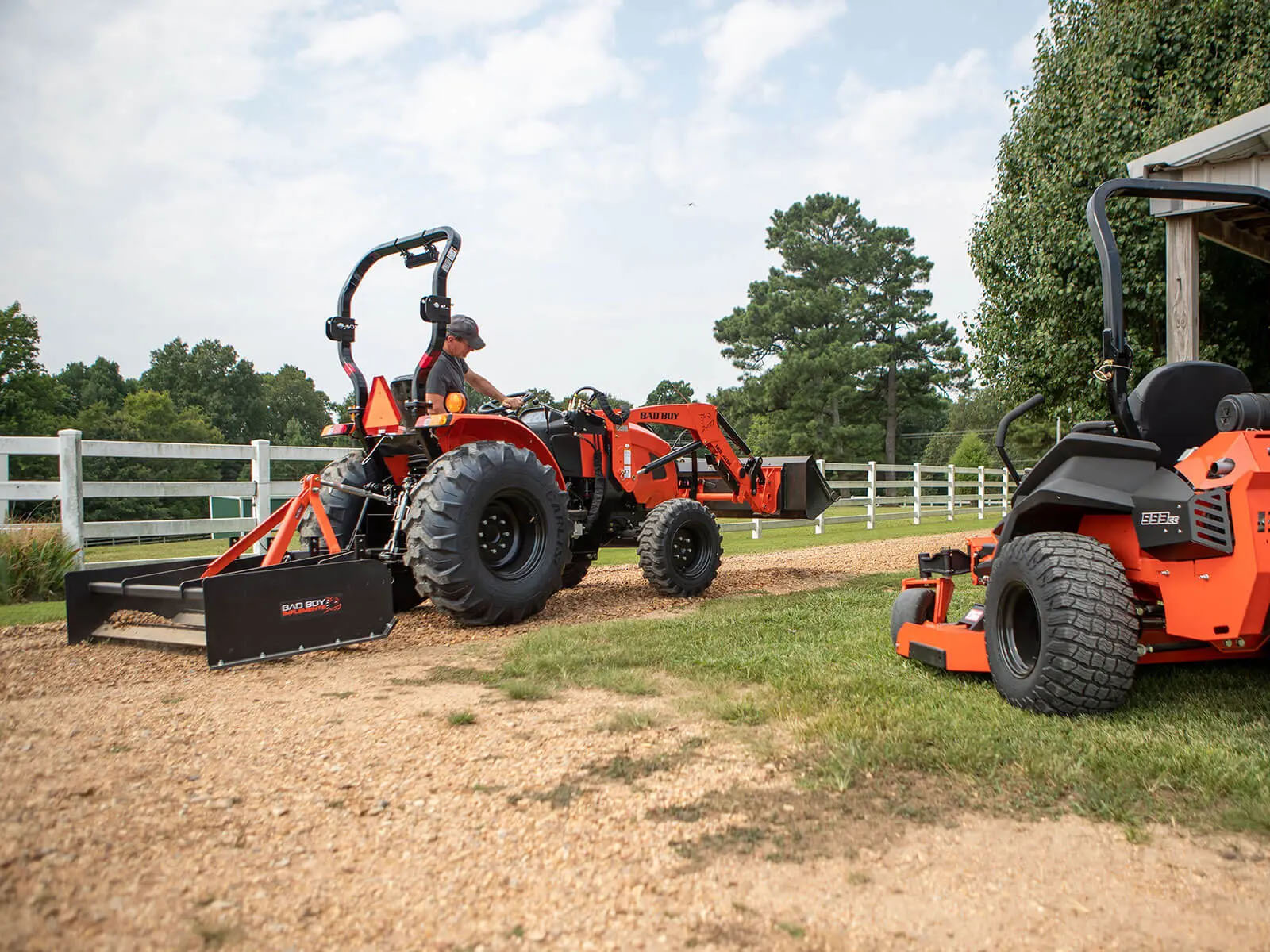2025 Bad Boy Mowers 5' Land Grader-Black in Gaylord, Michigan - Photo 2