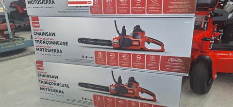 Toro 60V MAX 16 in. Brushless Chainsaw w/ 2.5Ah Battery in Gaylord, Michigan - Photo 2