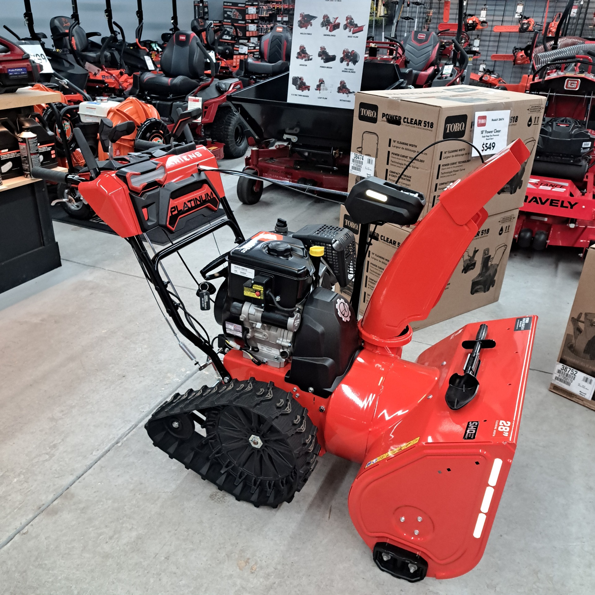 Ariens Platinum 28 RapidTrak SHO in Gaylord, Michigan - Photo 2