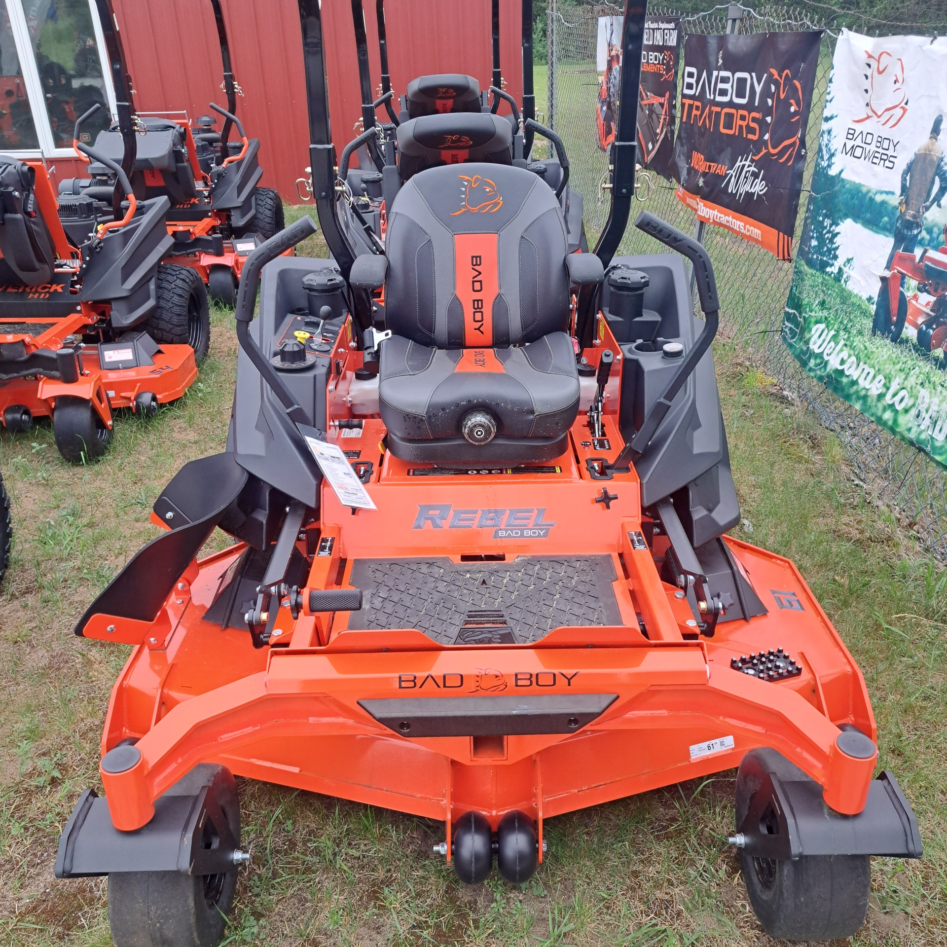 2024 Bad Boy Mowers Rebel 61 in. Kawasaki EVO781 EFI 31 hp in Gaylord, Michigan - Photo 1