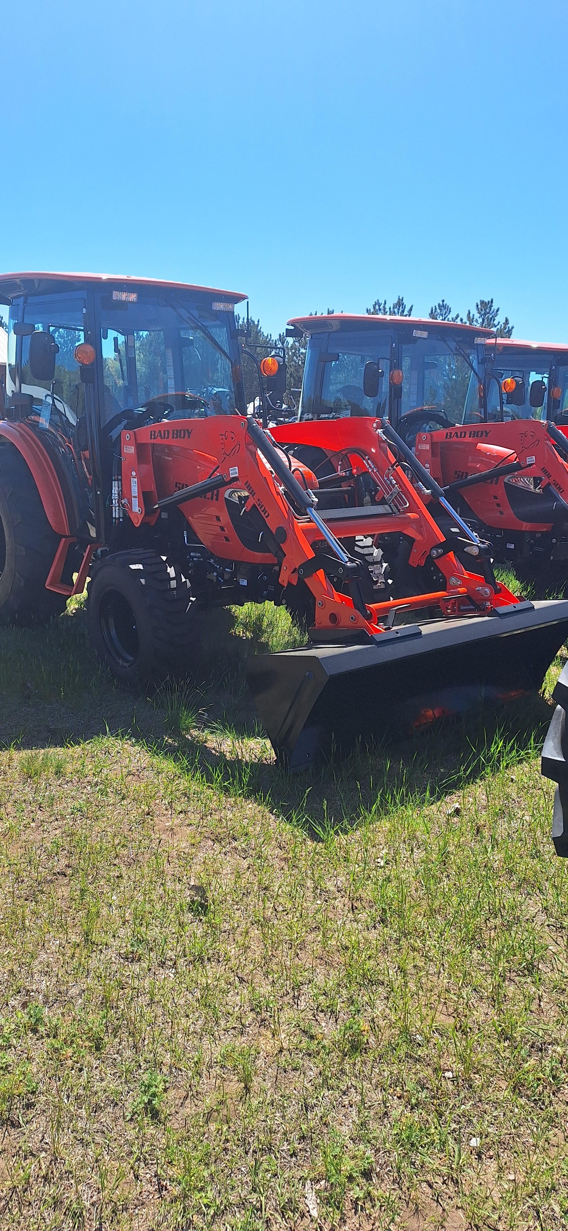 Bad Boy Mowers 5045CHIL IND Tires with Loader in Gaylord, Michigan - Photo 1