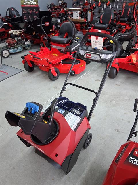 Toro 60V MAX 21 in. Power Clear Self-Propel Single-Stage Snow Blower - 10.0Ah Battery Included in Gaylord, Michigan - Photo 1