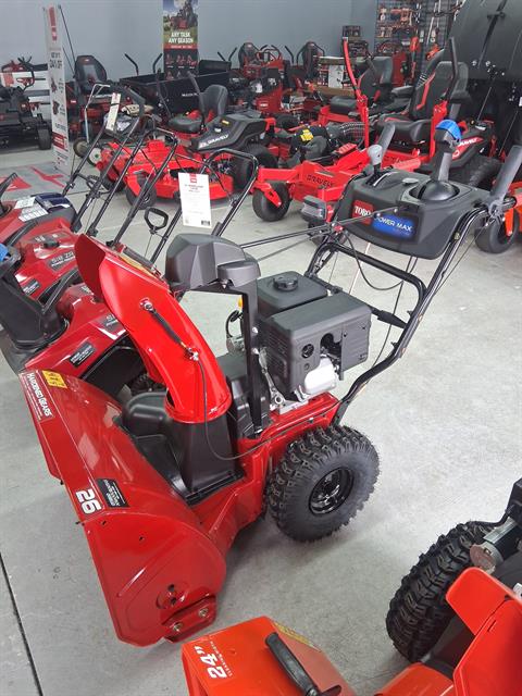 Toro 26 in. Power Max 826 OHAE Two-Stage Gas Snow Blower in Gaylord, Michigan - Photo 2