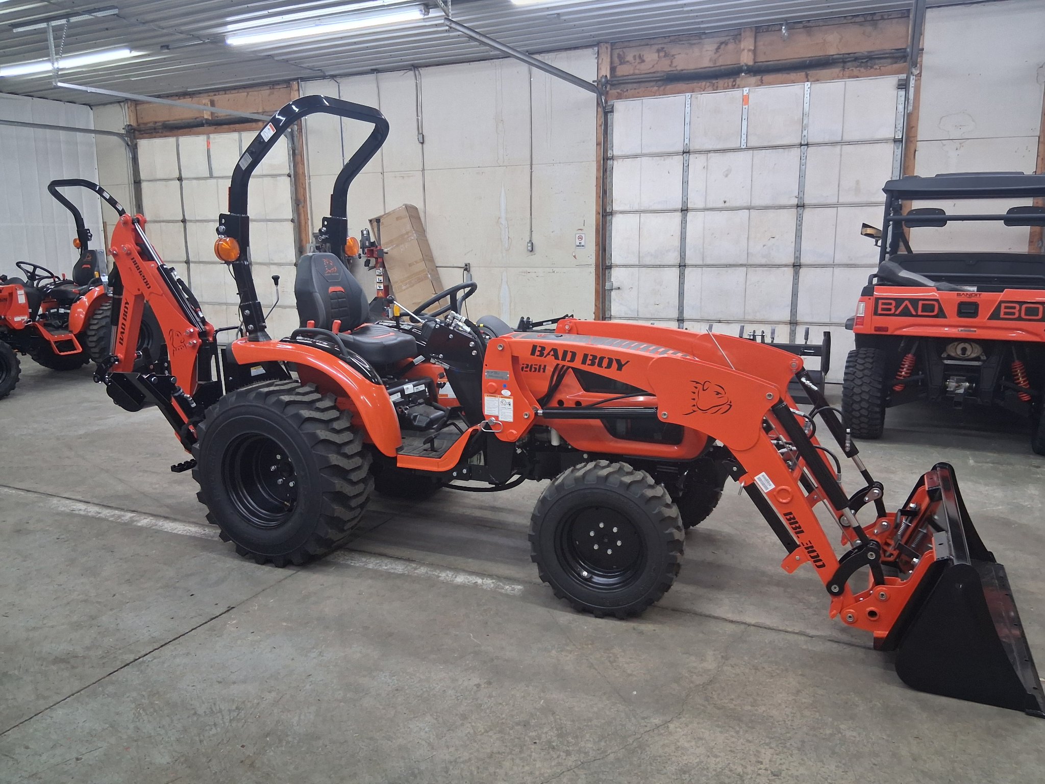 2026 Bad Boy Mowers 3026 with Loader & Backhoe in Gaylord, Michigan - Photo 1