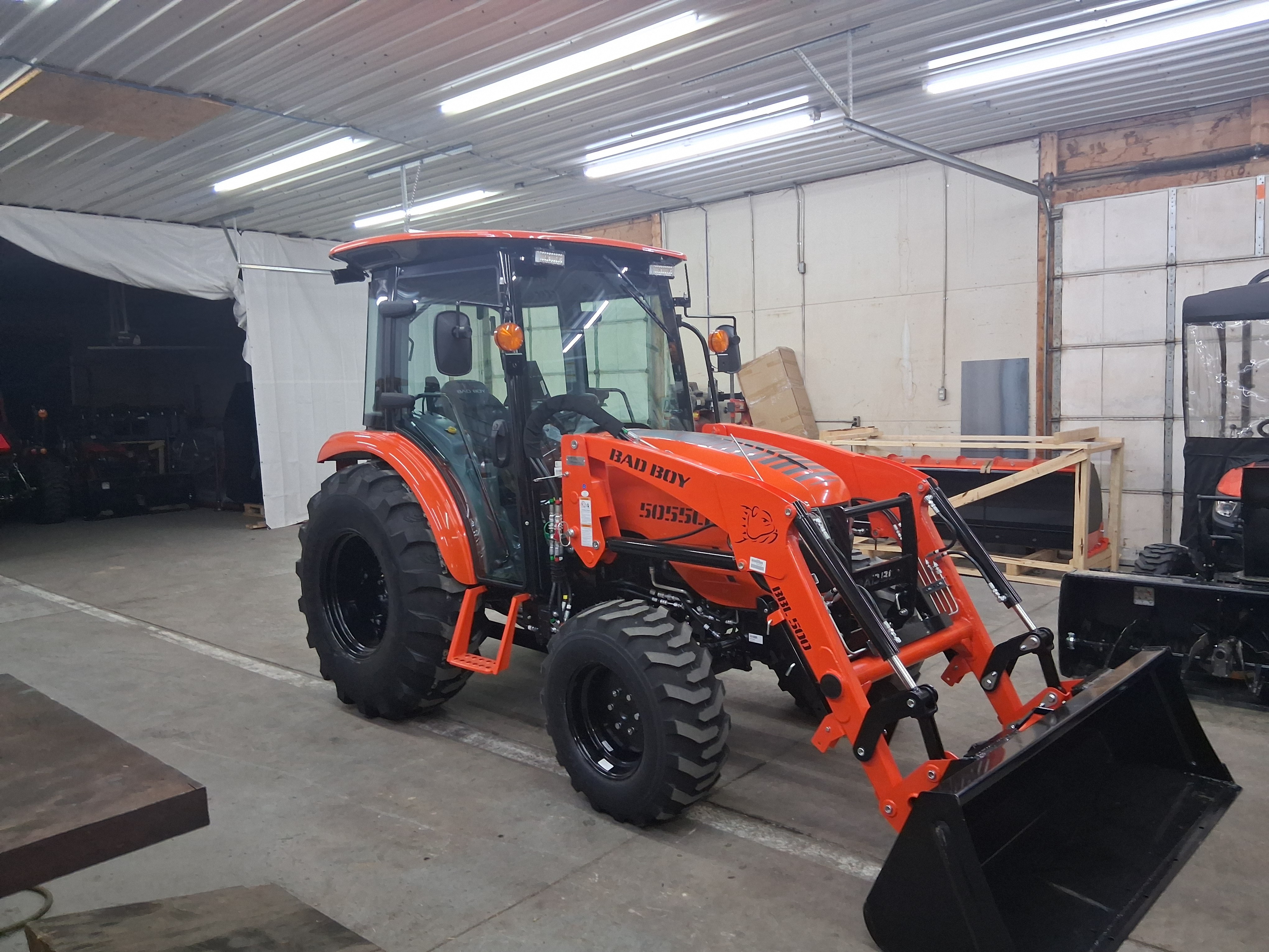 Bad Boy Mowers 5055CHIL Cab with Loader in Gaylord, Michigan - Photo 2