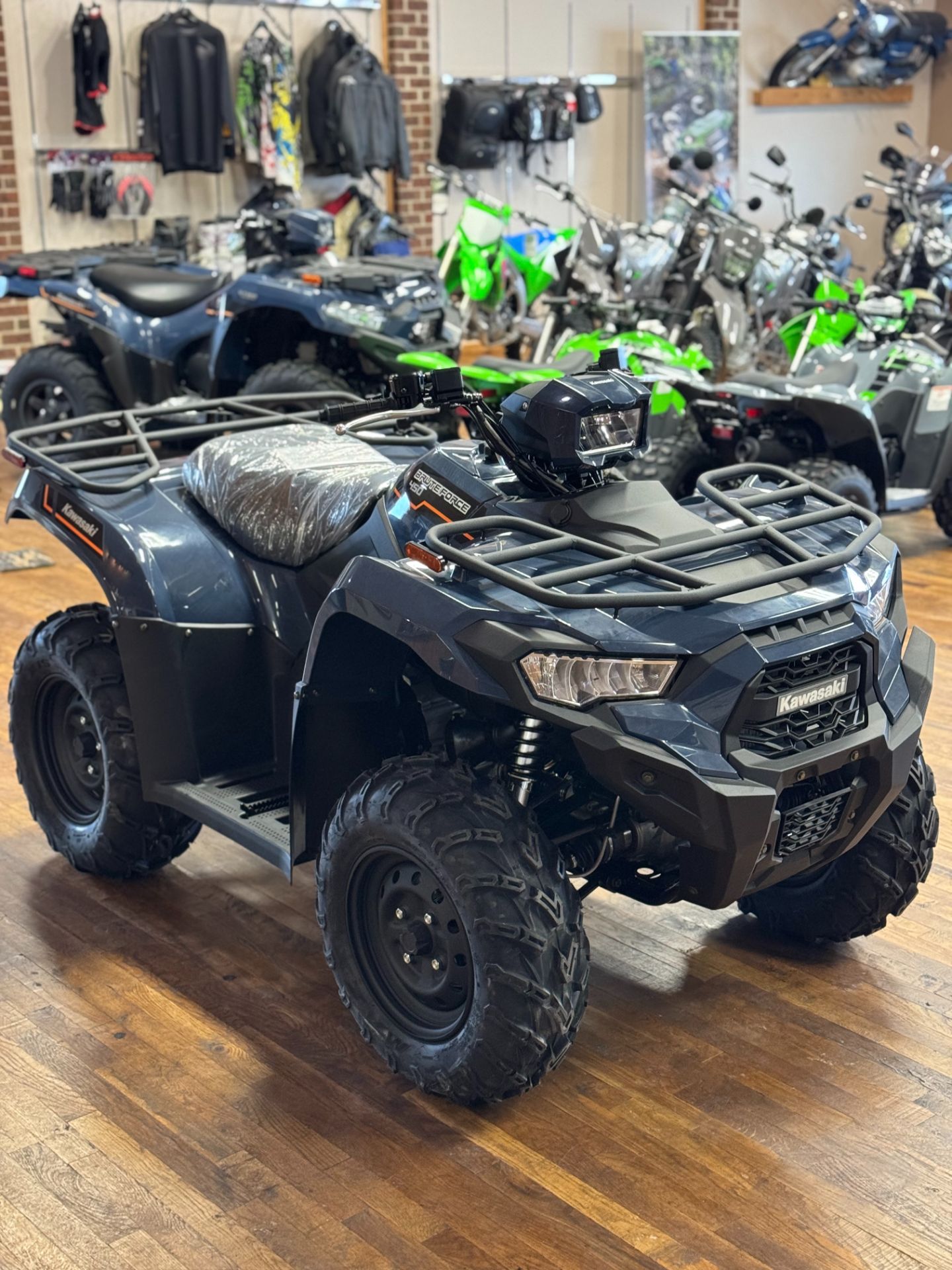 New 2025 Kawasaki Brute Force® 450 4x4, Sully IA | Specs, Price