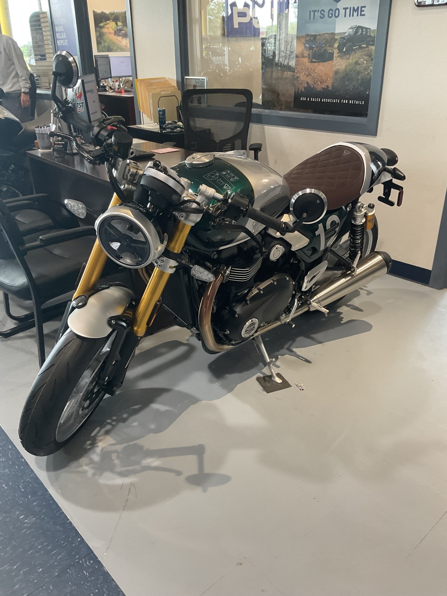 2027 Speed Twin 1200 Cafe Racer Edition