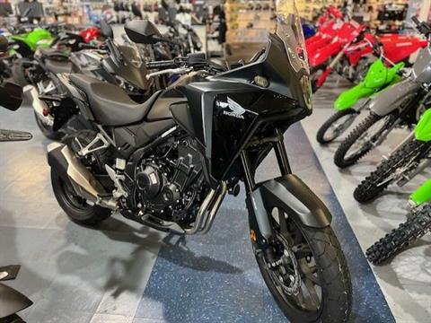 New 2024 Honda NX500 Matte Black Metallic | Motorcycles in Iowa
