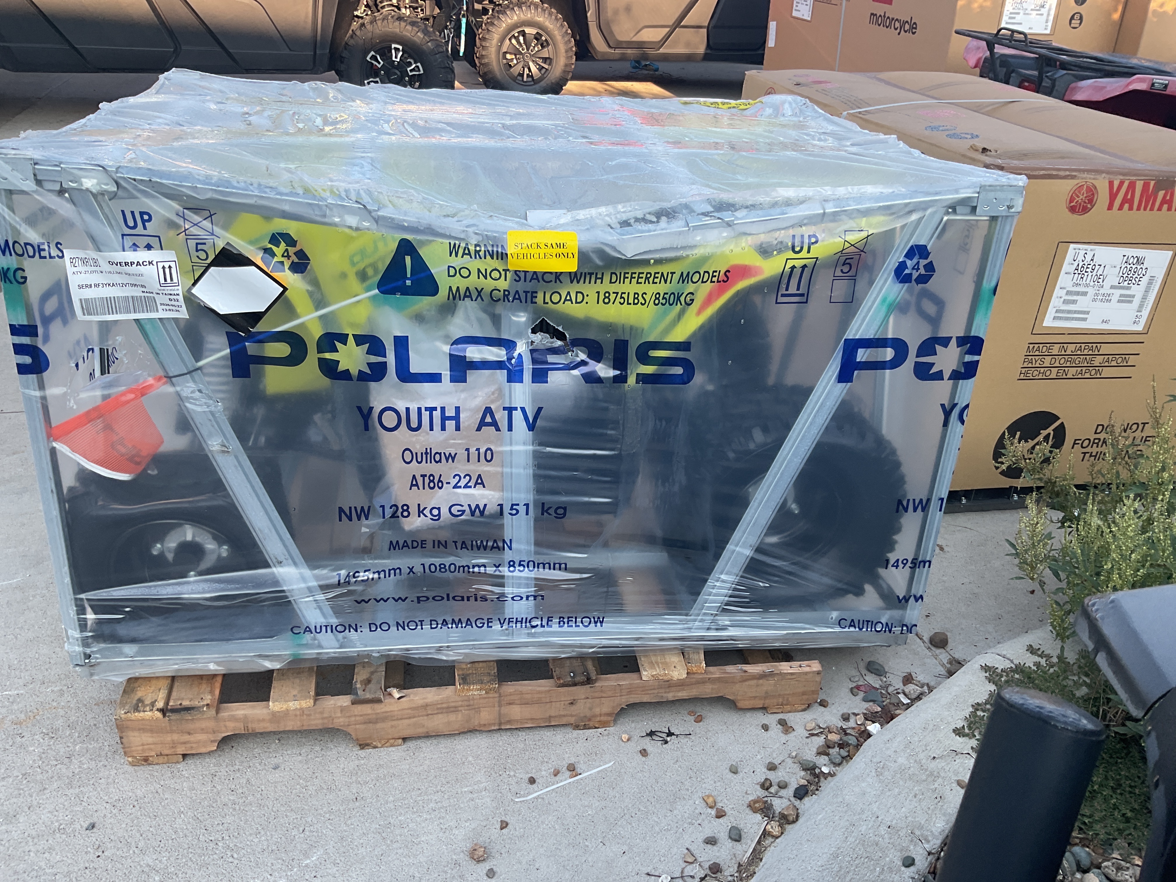 2027 Polaris Outlaw 110 EFI 2