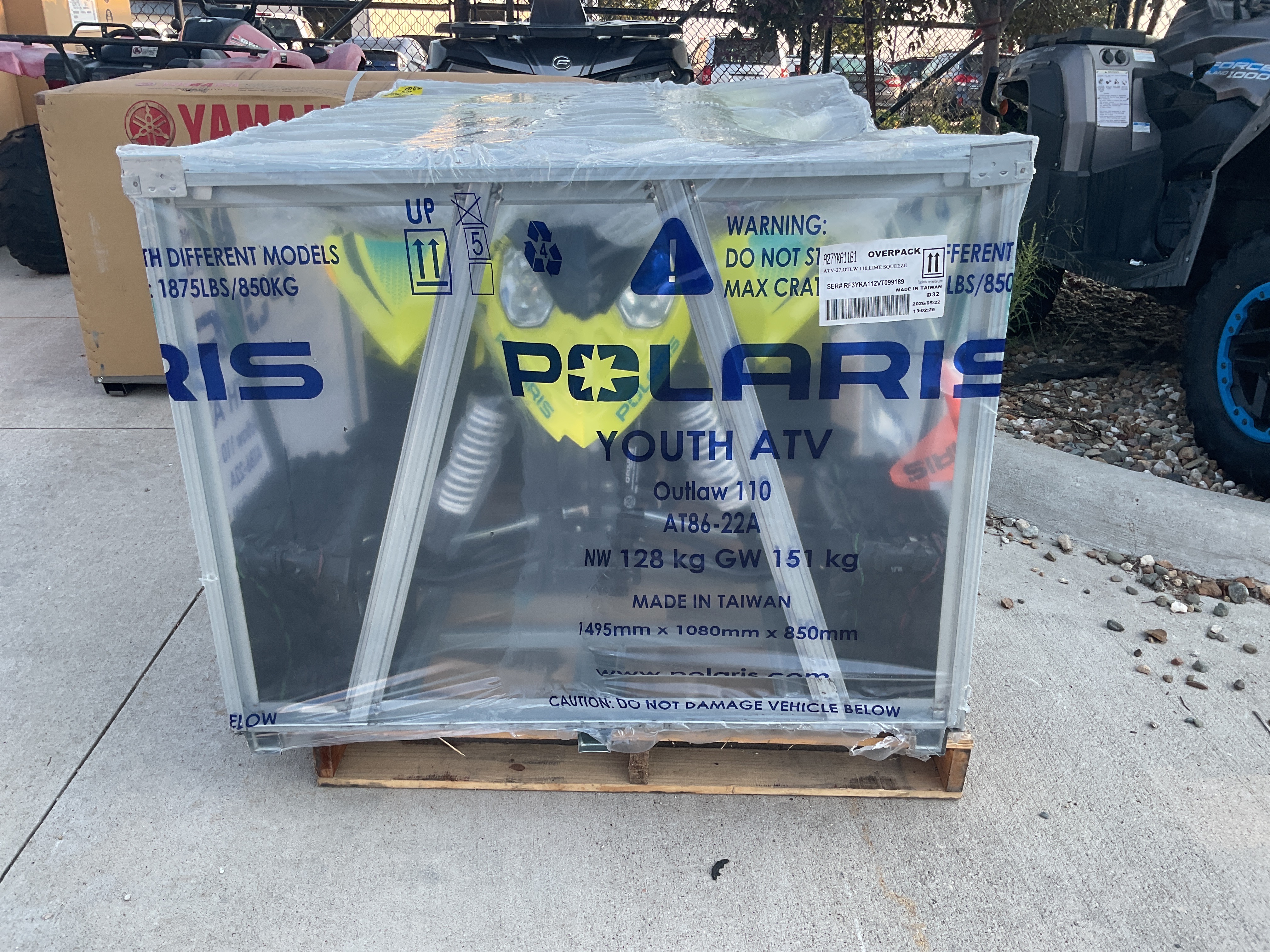 2027 Polaris Outlaw 110 EFI 3