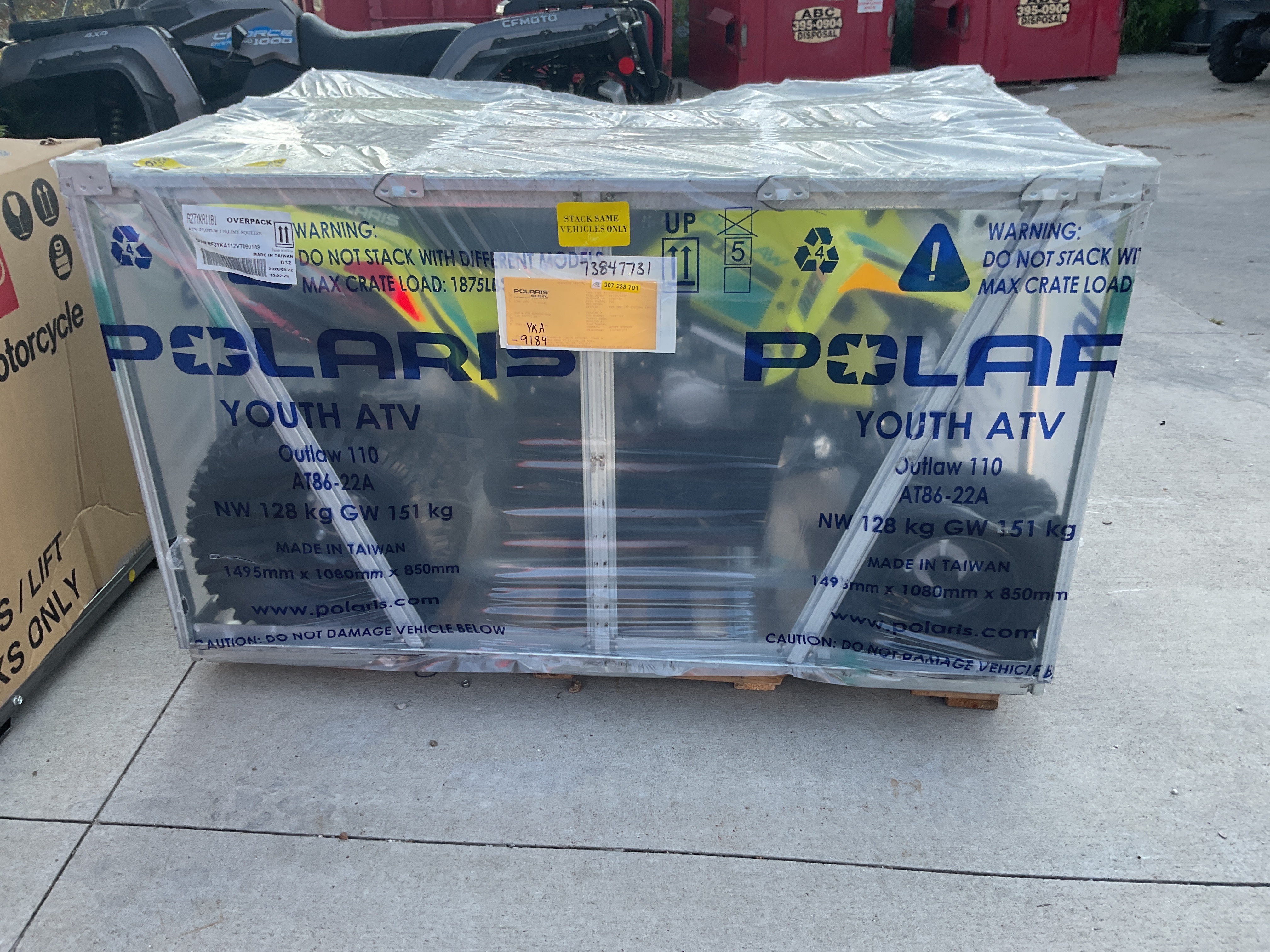 2027 Polaris Outlaw 110 EFI 4