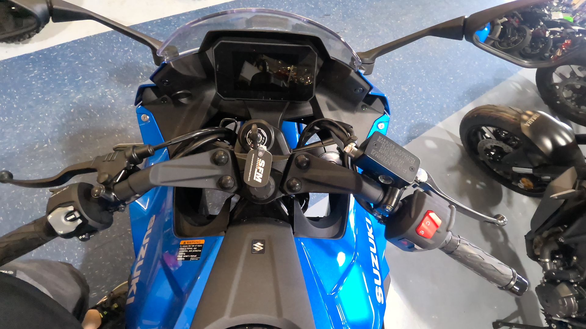 New 2025 Suzuki GSX-8R Metallic Triton Blue | Motorcycles in Iowa