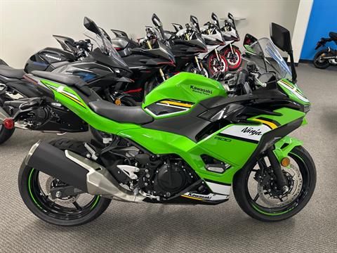 New 2025 Kawasaki Ninja 500 SE KRT Edition ABS Lime Green / Ebony