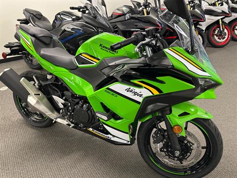 New 2025 Kawasaki Ninja 500 SE KRT Edition ABS Lime Green / Ebony