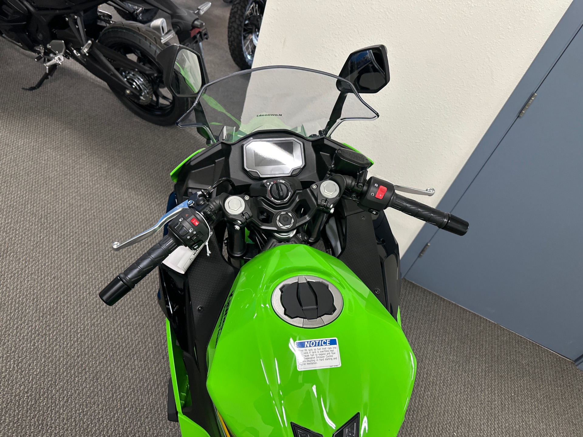 New 2025 Kawasaki Ninja 500 SE KRT Edition ABS Lime Green / Ebony