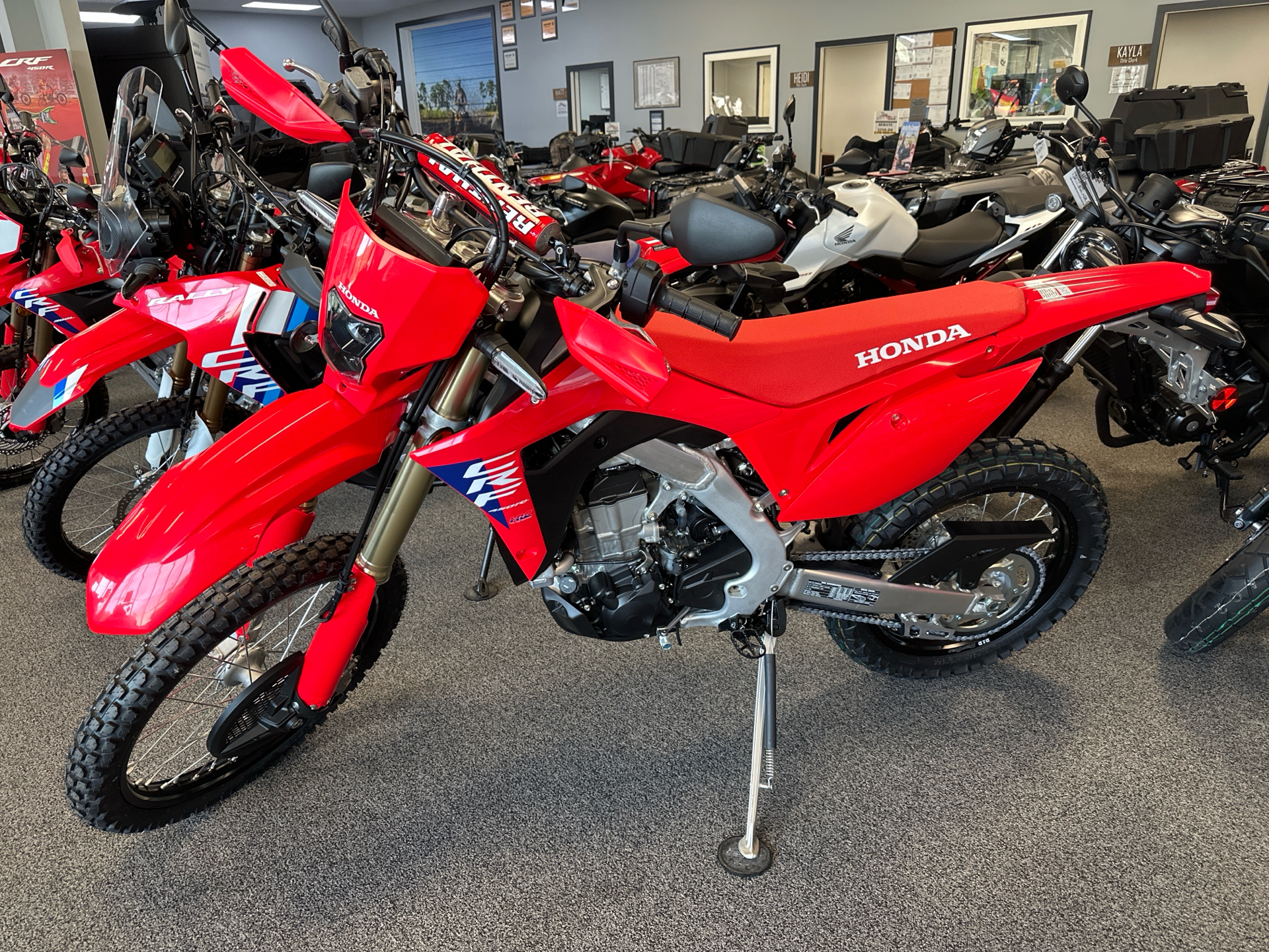 New 2026 Honda CRF450RL Red | Motorcycles in Honesdale PA | K700250
