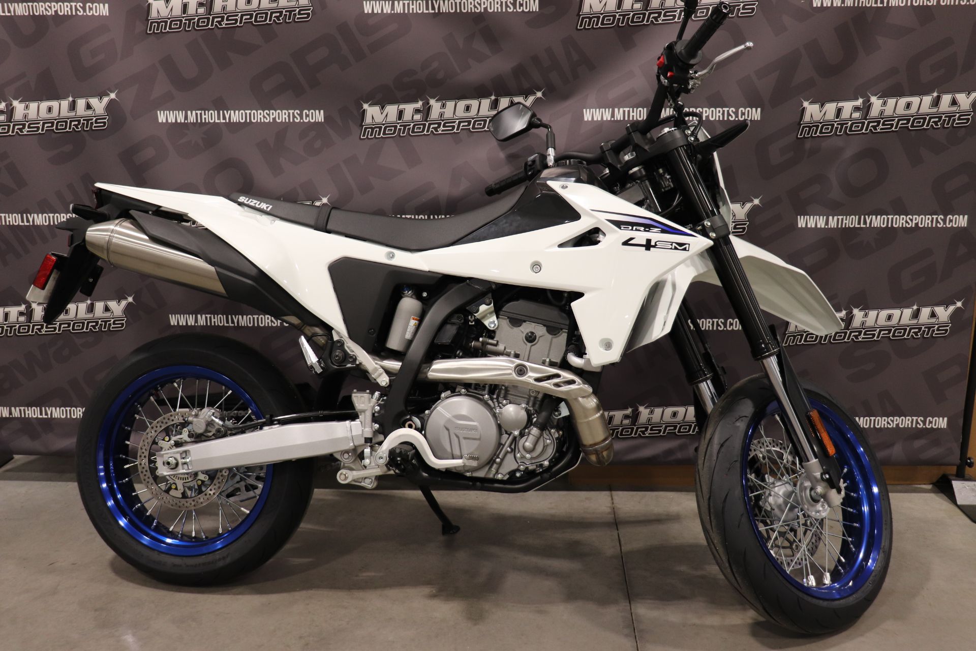New 2025 Suzuki DR-Z4SM, Vincentown NJ | Specs, Price, Photos