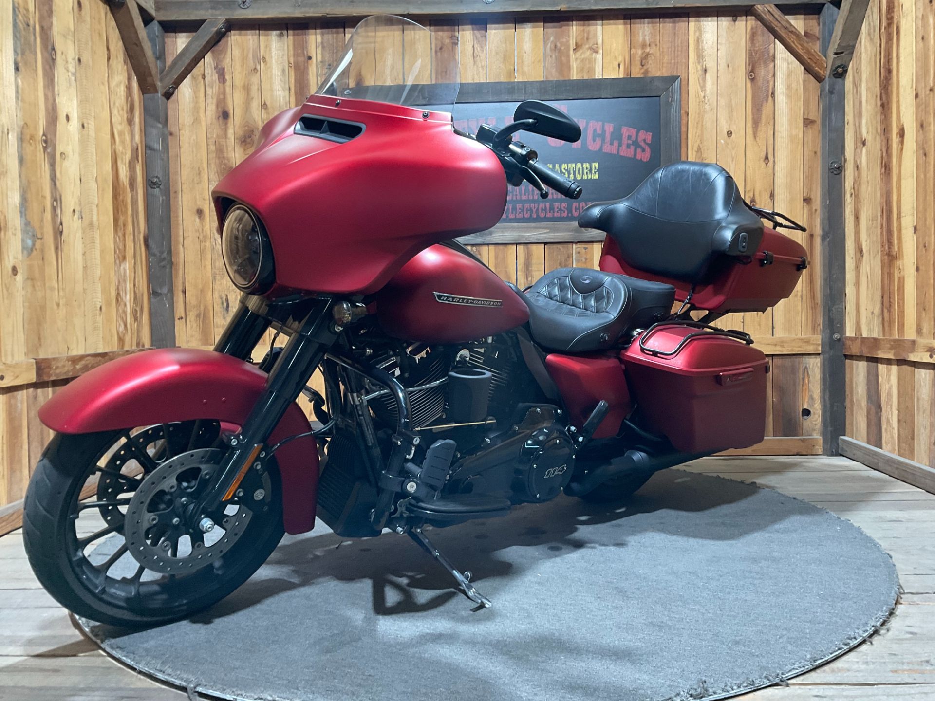 KNWLS レッド＆ネイビー Harleyジーンズ Harley Jeans Crease Red – KNWLS