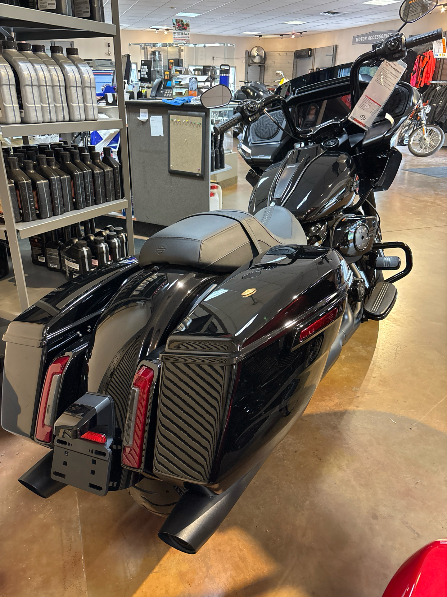 New 2025 Harley-Davidson Road Glide® Midnight Firestorm (Black