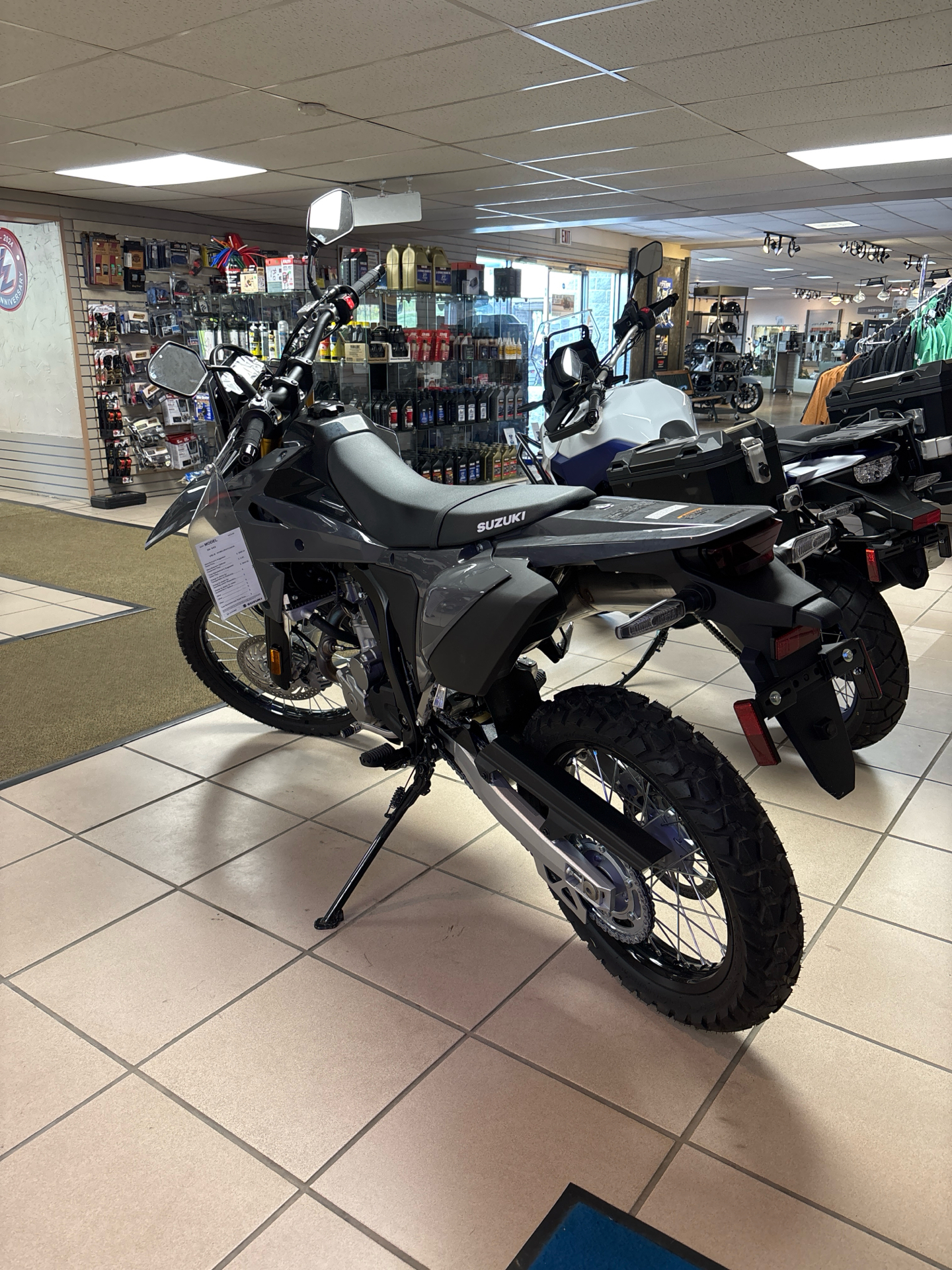 New 2025 Suzuki DR-Z4S Solid Iron Gray | Motorcycles in Galeton PA