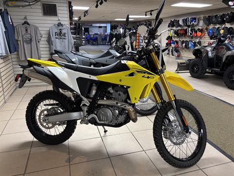 New 2025 Suzuki DR-Z4S Champion Yellow No. 2 / Solid Special White