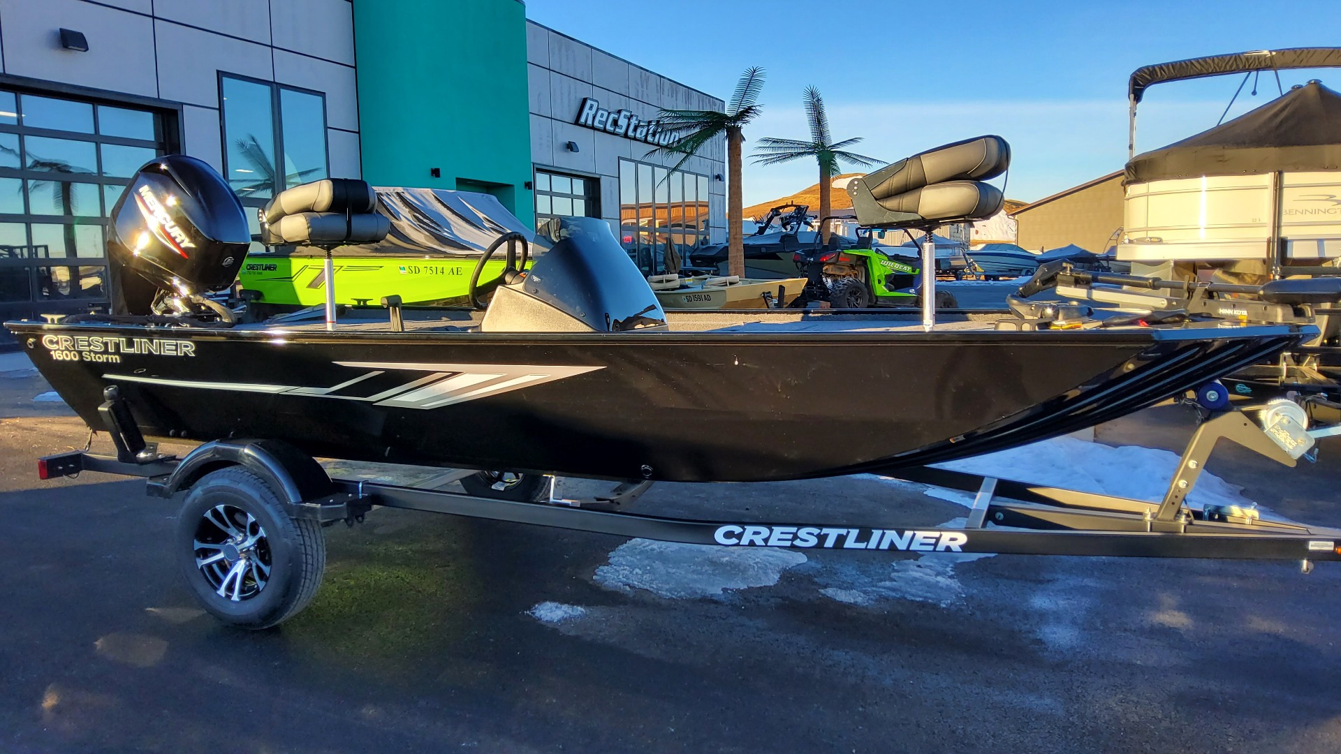 New 2023 Crestliner 1600 Storm Power Boats Outboard in Spearfish