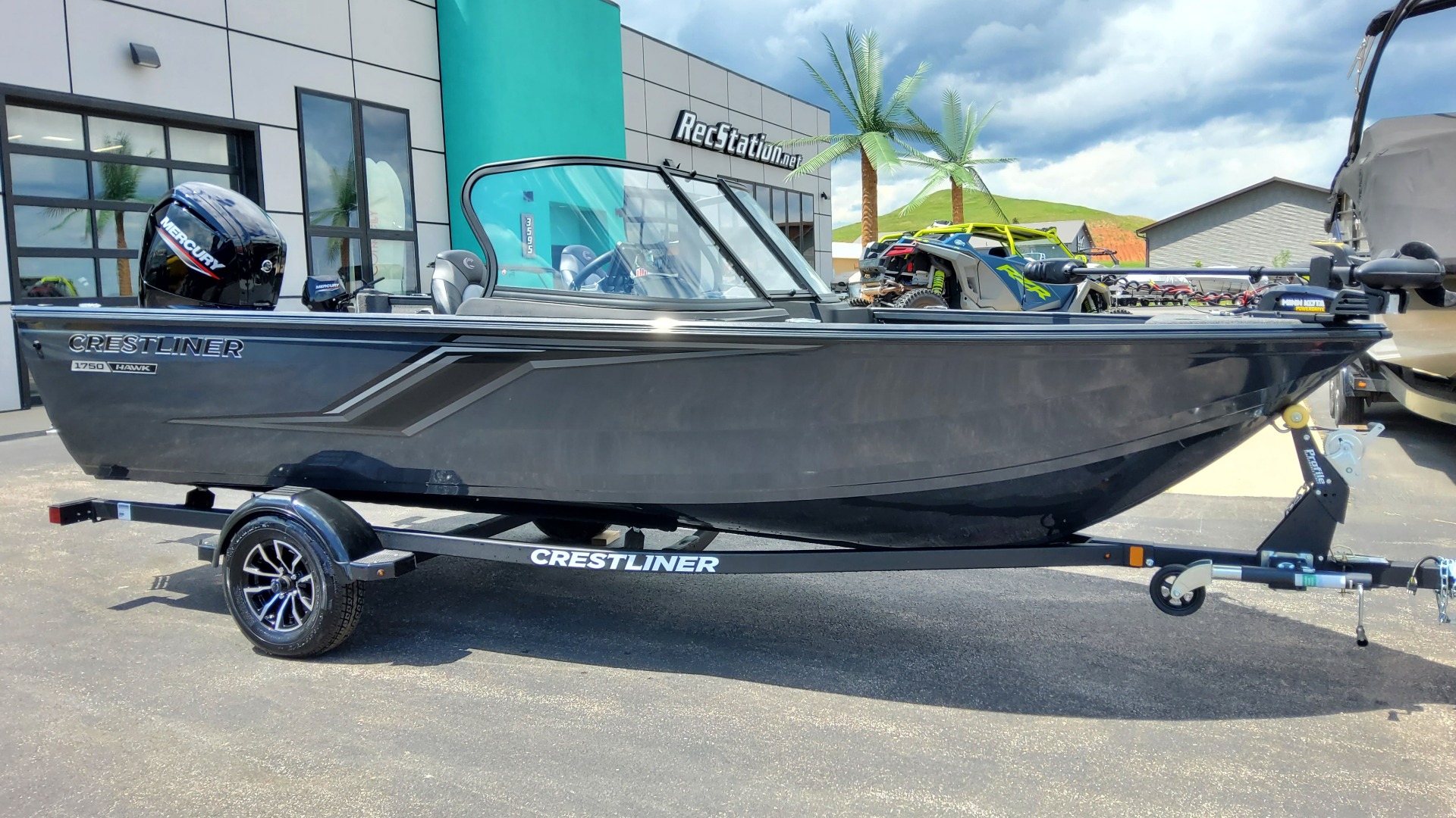 New 2025 Crestliner 1750 Hawk WT JS Power Boats Outboard in