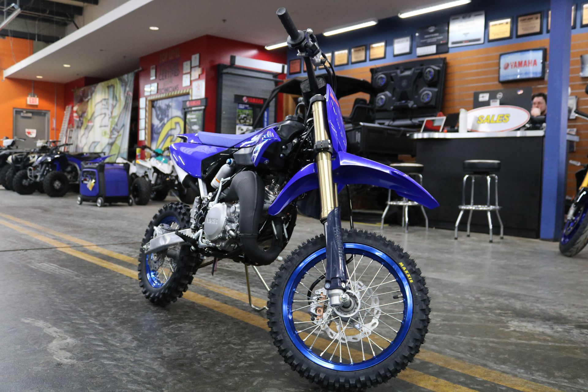 New 2025 Yamaha YZ65 Team Yamaha Blue | Motorcycles For Sale in