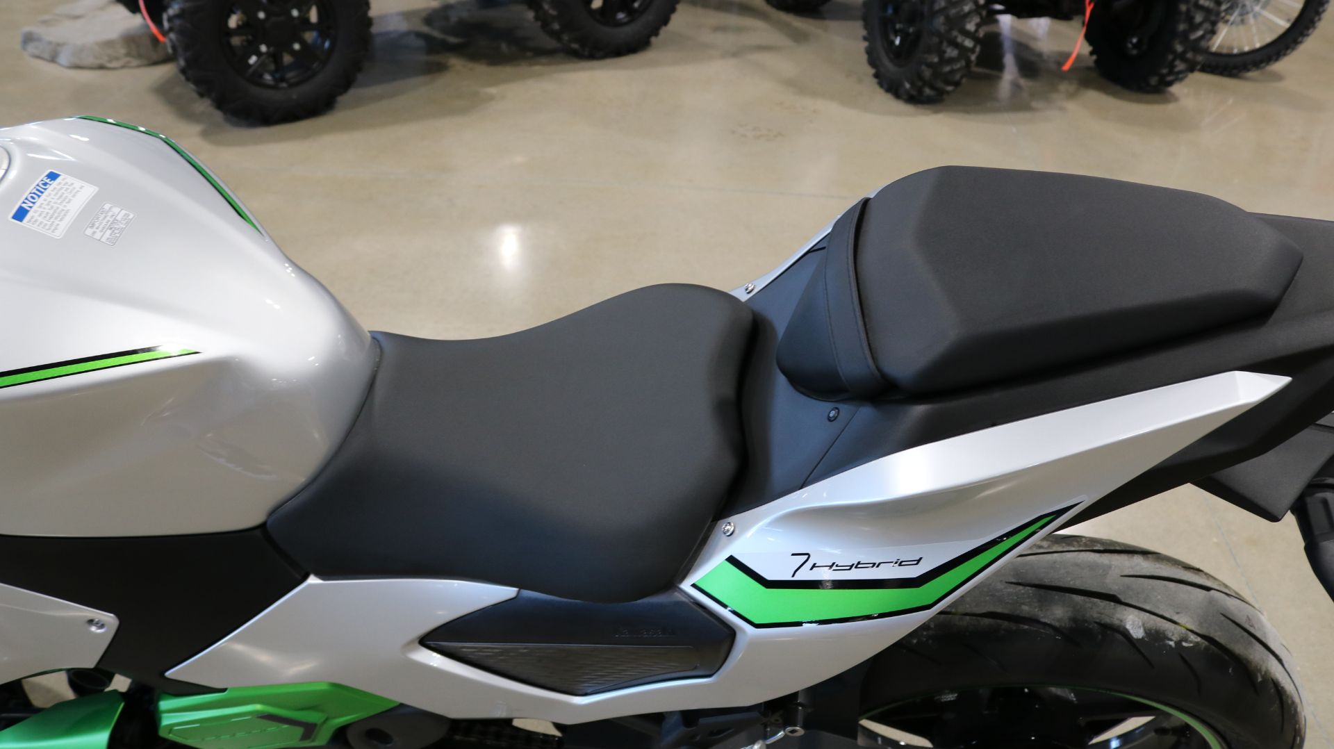 New 2024 Kawasaki Ninja 7 Hybrid ABS Metallic Bright Silver