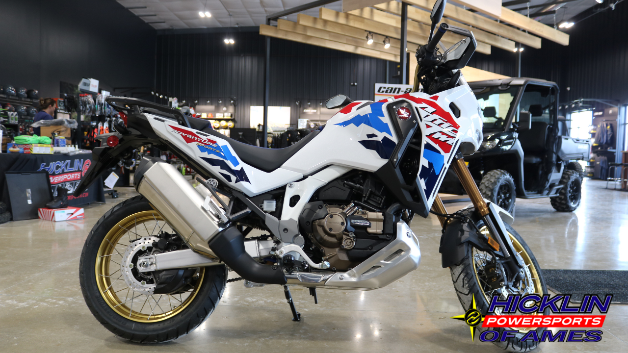New 2025 Honda Africa Twin Adventure Sports ES DCT Pearl White