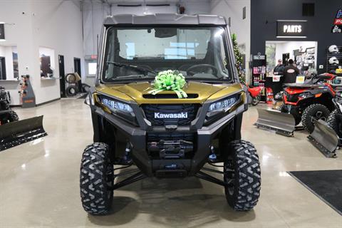 New 2025 Kawasaki RIDGE® Limited HVAC Metallic Shadow Gold Utility
