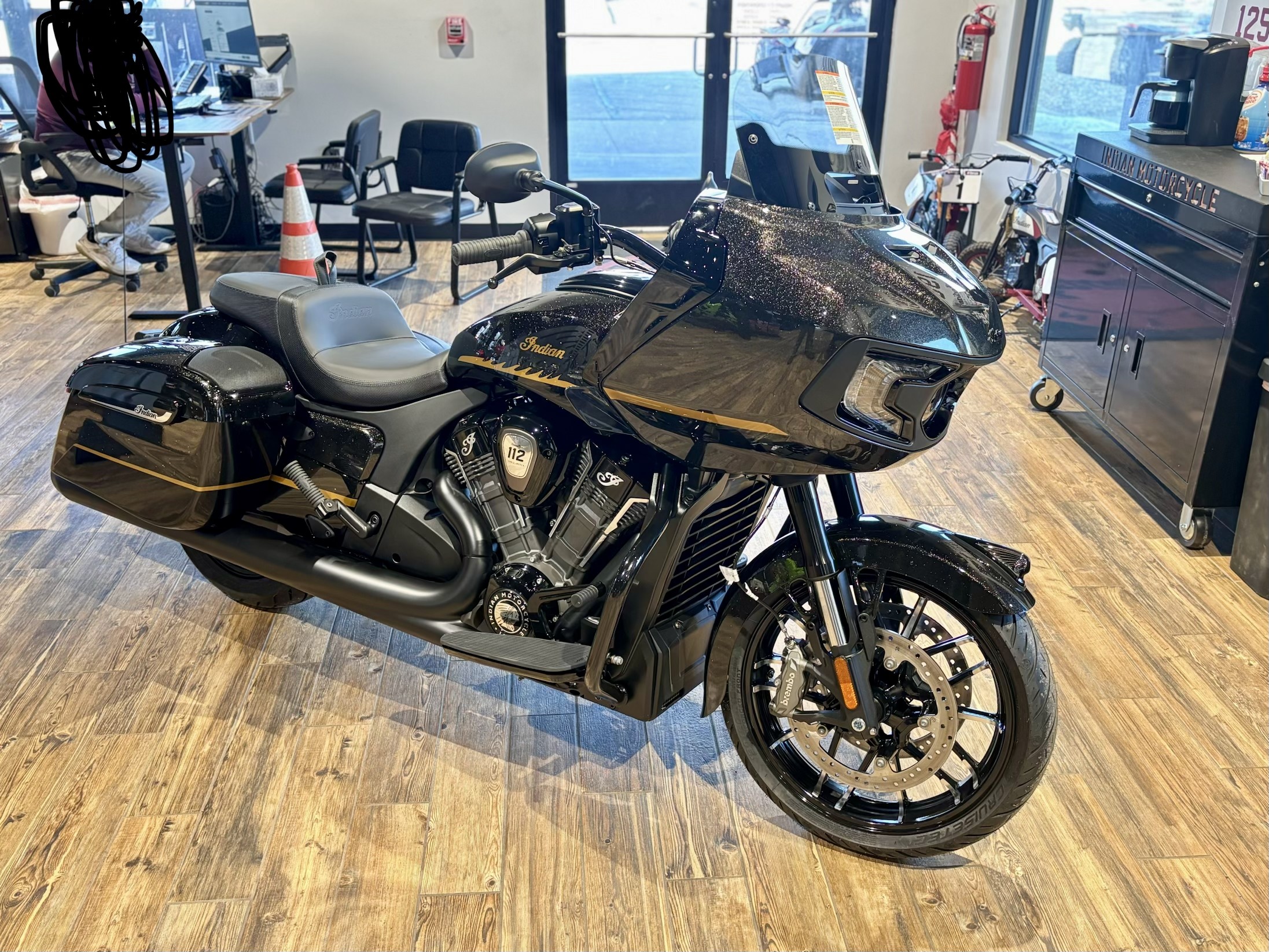 New 2026 Indian Motorcycle Challenger® Dark Horse® 112 with