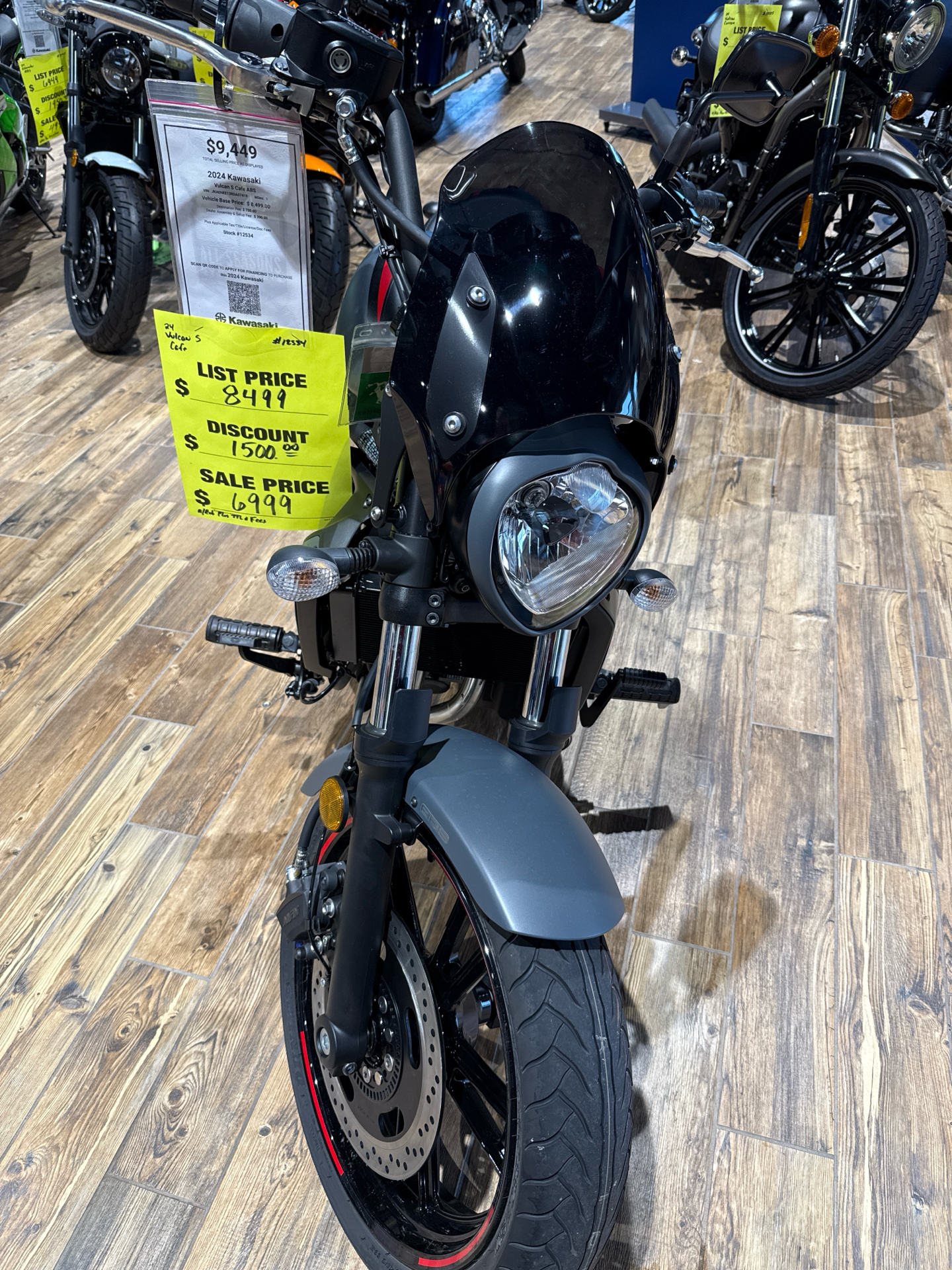 New 2024 Kawasaki Vulcan S Cafe ABS, Barboursville WV | Specs