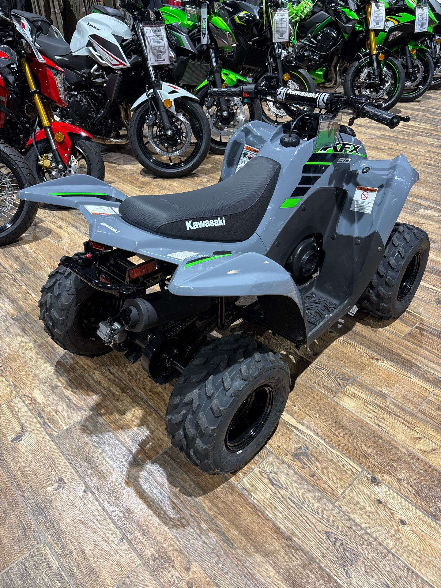 New 2025 Kawasaki KFX 50, Barboursville WV | Specs, Price