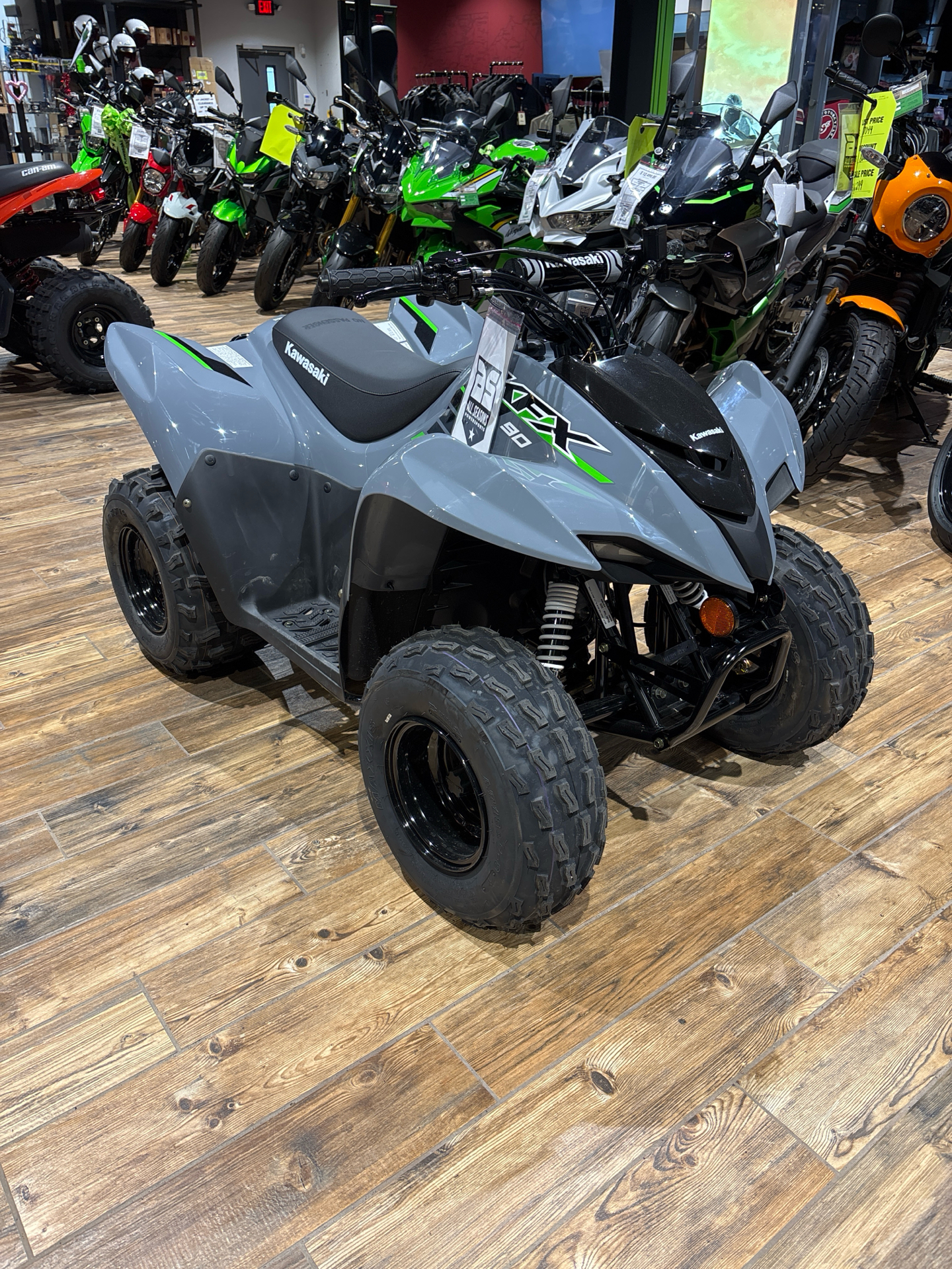 New 2025 Kawasaki KFX 90, Barboursville WV | Specs, Price